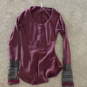Free people Henley top
